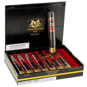 Partagas Black Label Crystal 5 1/2 X 50